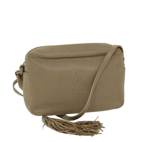 Saint Laurent Lou Beige Leather shoulder - Picture 1 of 10